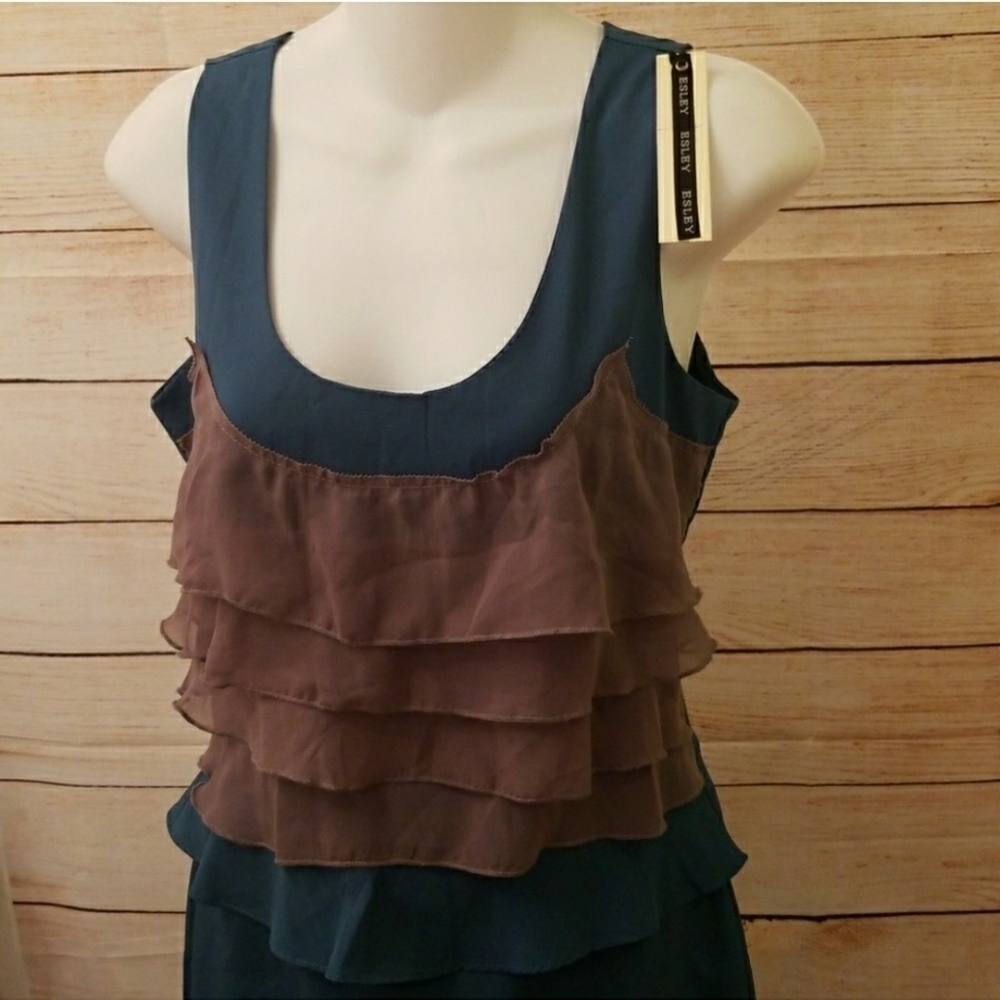 NWT Anthropologie Esley ruffle pencil skirt dress